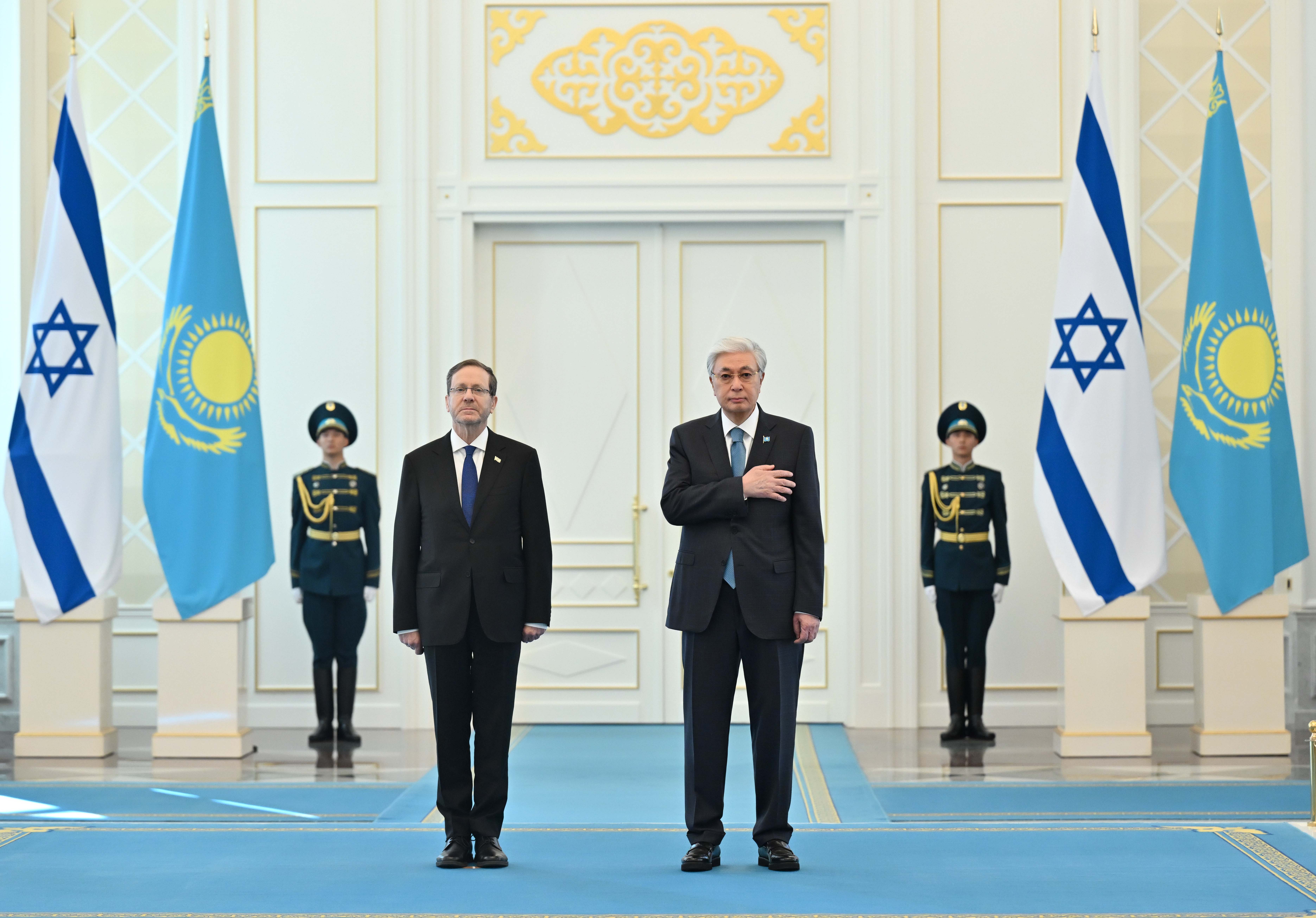 Израиль Президентінің сапары: екіжақты қатынастардың жаңа кезеңі