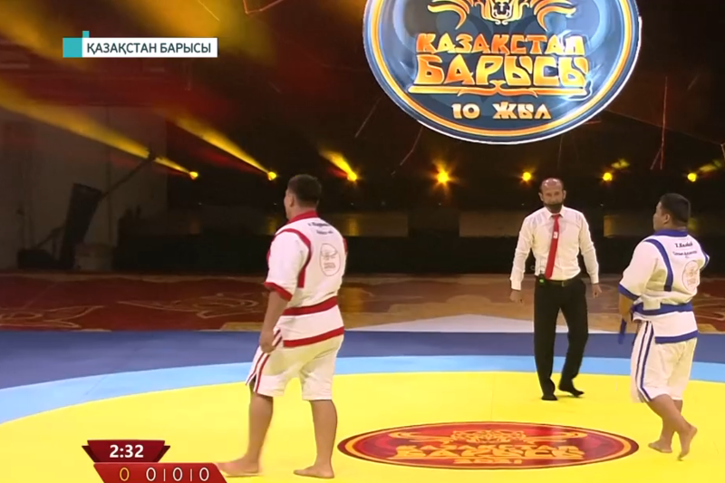 Қазақ күресінен Qazaqstan Barysy турнирі өтіп жатыр