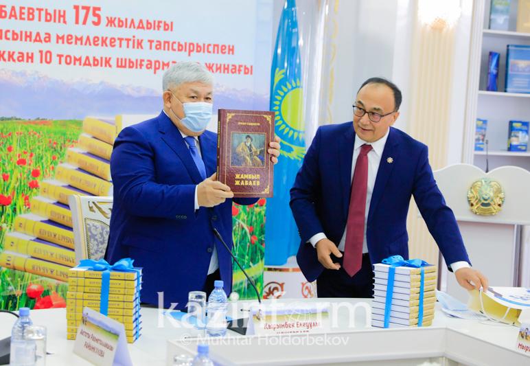 Министр Жамбыл Жабаевтың мерейтойы аясында өткен шаралар туралы айтты