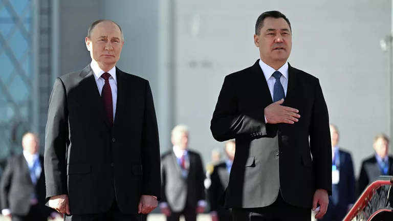 Путин Қырғызстан президентімен келіссөз жүргізді