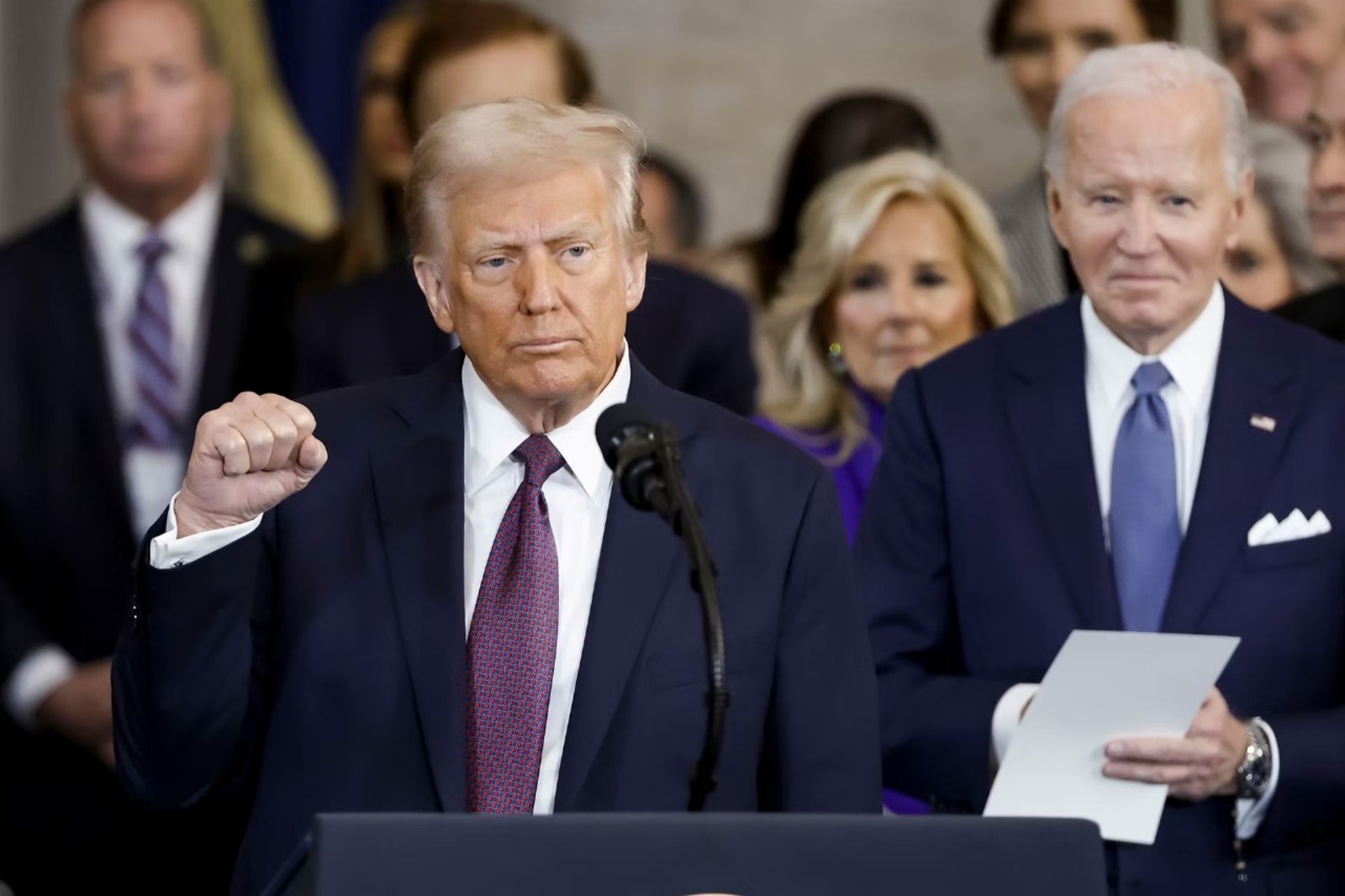 «Заң мен тәртіп болмаса, еркіндік те, әлеует те жоқ». Трамп пен Тоқаевтың сөзі ұқсас шықты