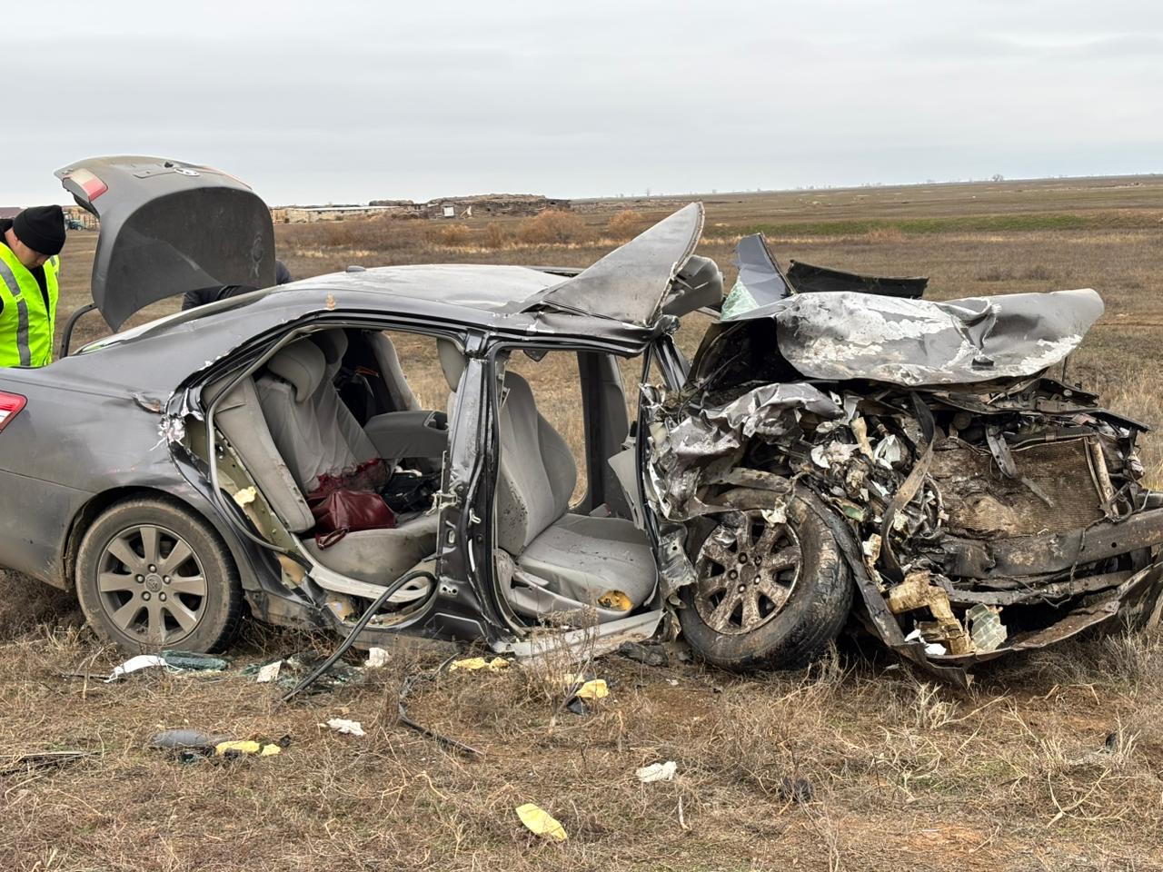 Батыс Қазақстан облысында болған сұмдық жол апатында сегіз адам қаза тапты
