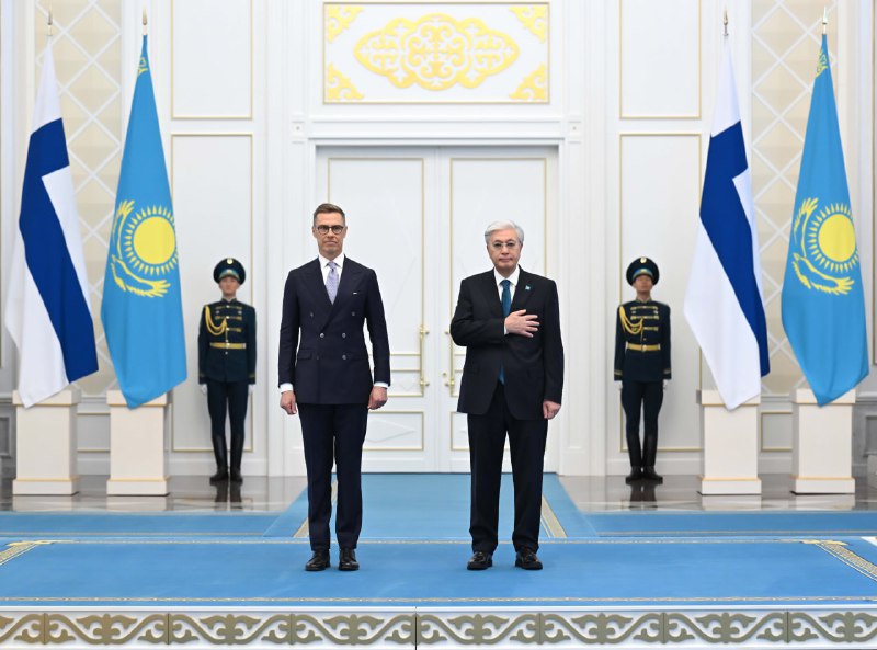Финляндия Президенті алғаш рет Қазақстанға ресми сапармен келді
