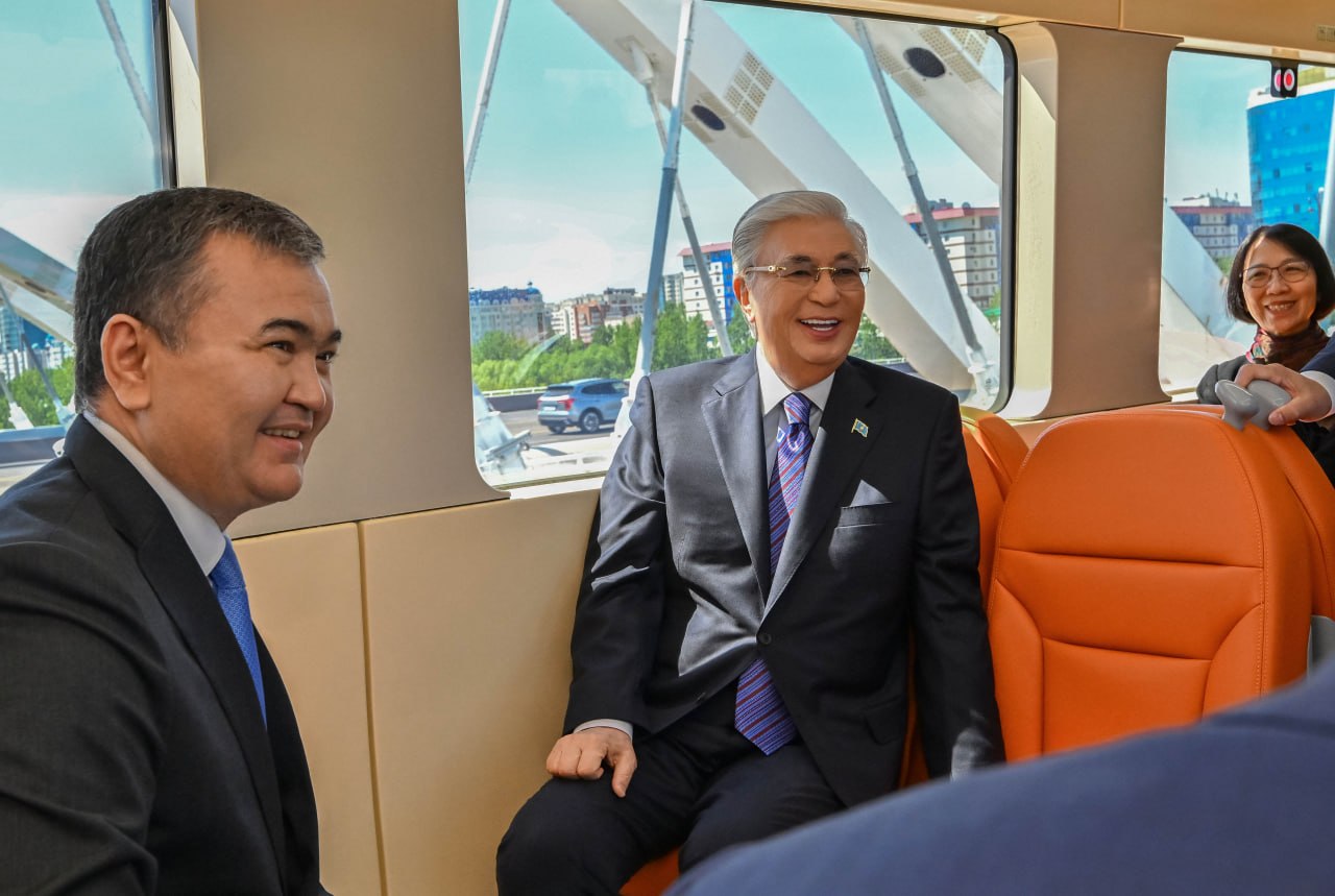 Президент Astana LRT жұмысын іске қосты