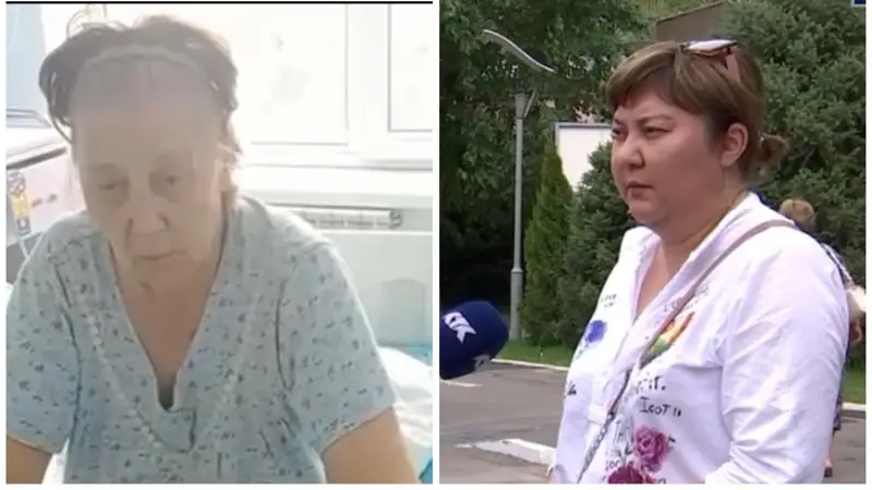 "Өзінен-өзі итеріп жіберген": Амантай қажы баспалдақтан итеріп жіберген әйелдің қызы оқиғаны баяндап берді