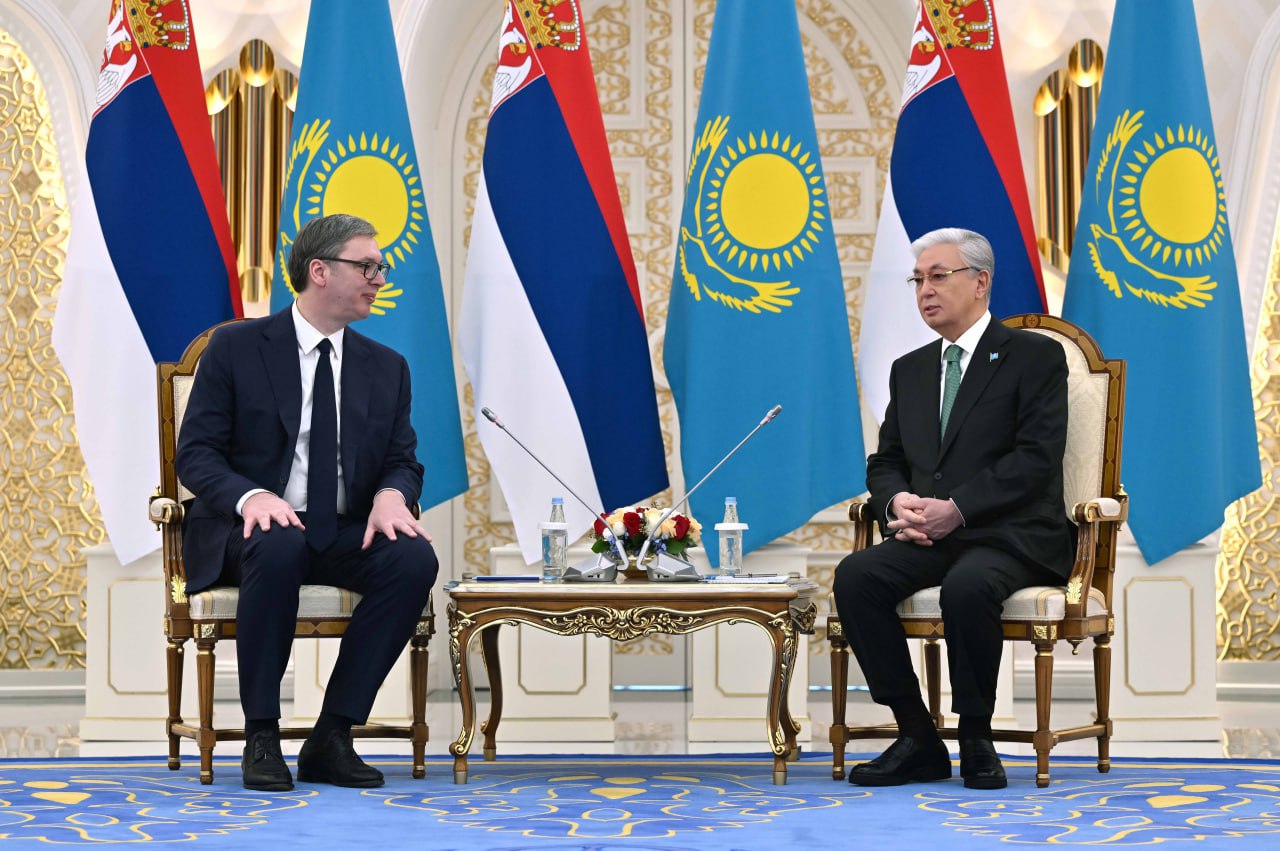Тоқаев: Қазақстанда 60-тан аса сербиялық компания жемісті еңбек етіп жатыр