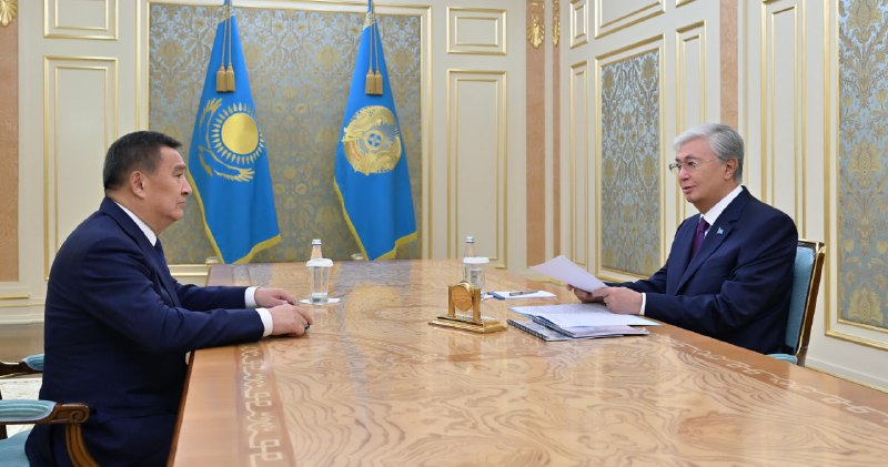 Prezident Aqmola oblysynyń ákimi Marat Ahmetjanovty qabyldady