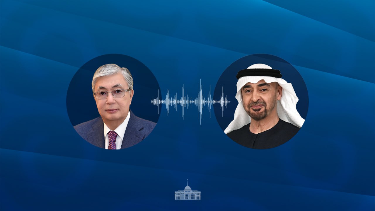 Қасым-Жомарт Тоқаев БАӘ Президенті шейх Мұхаммед бен Заид Әл Нахаянмен телефон арқылы сөйлесті