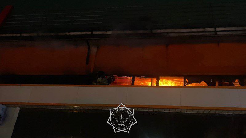 Семейдегі өрт: Оқиға орнында 6 адам медициналық көмекке жүгінді