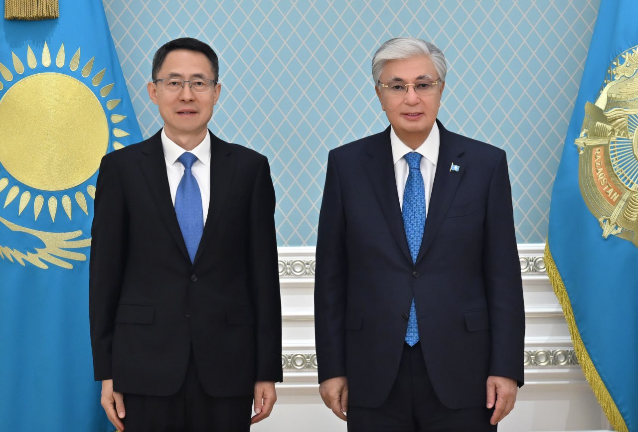 Memleket basshysy Qytai Halyq Respýblikasynyń Qazaqstandaǵy elshisi Han Chýnlindi qabyldady