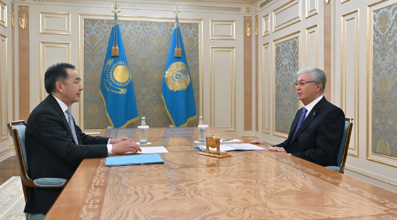 Президент Бақытжан Сағынтаевты қабылдады