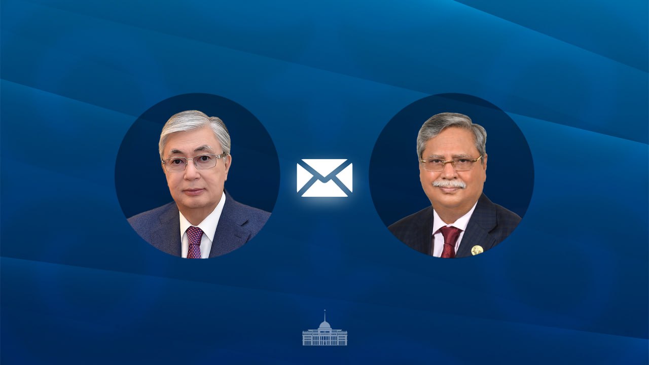 Мемлекет басшысы Бангладеш Президентіне құттықтау жеделхатын жолдады