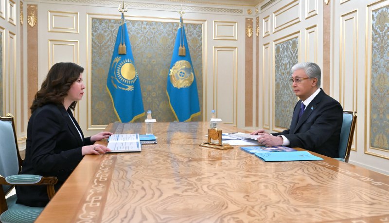 Президент Оқу-ағарту министрін қабылдап, білім саласын дамыту бойынша тапсырмалар берді