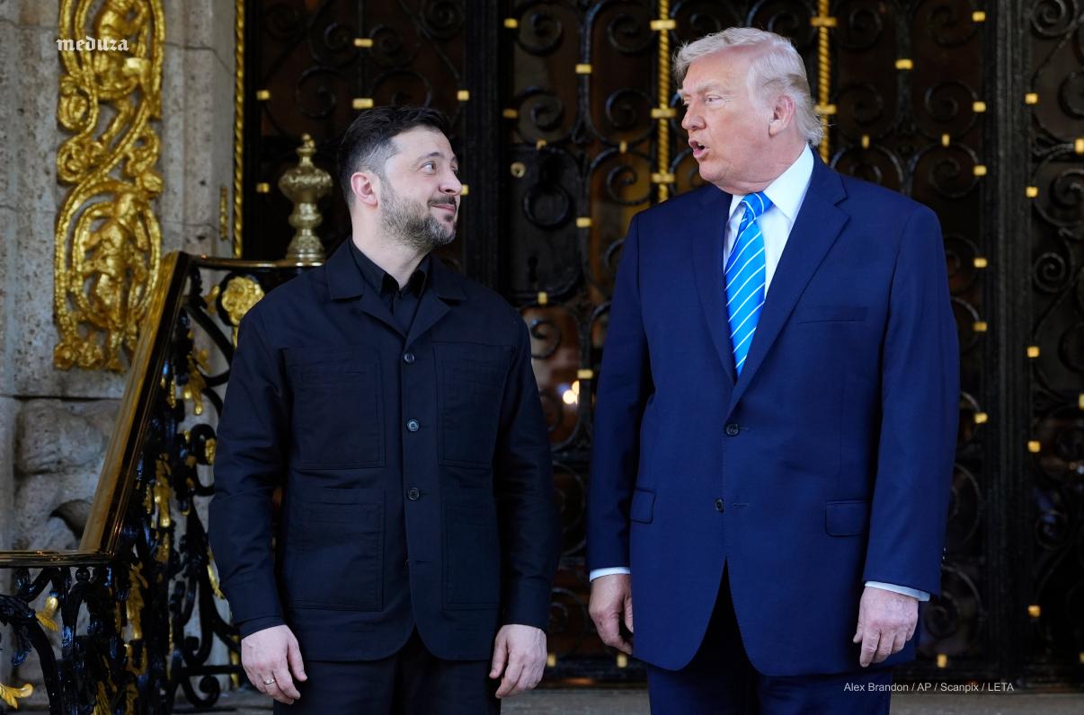 Трамп пен Зеленский АҚШ-та кездесті