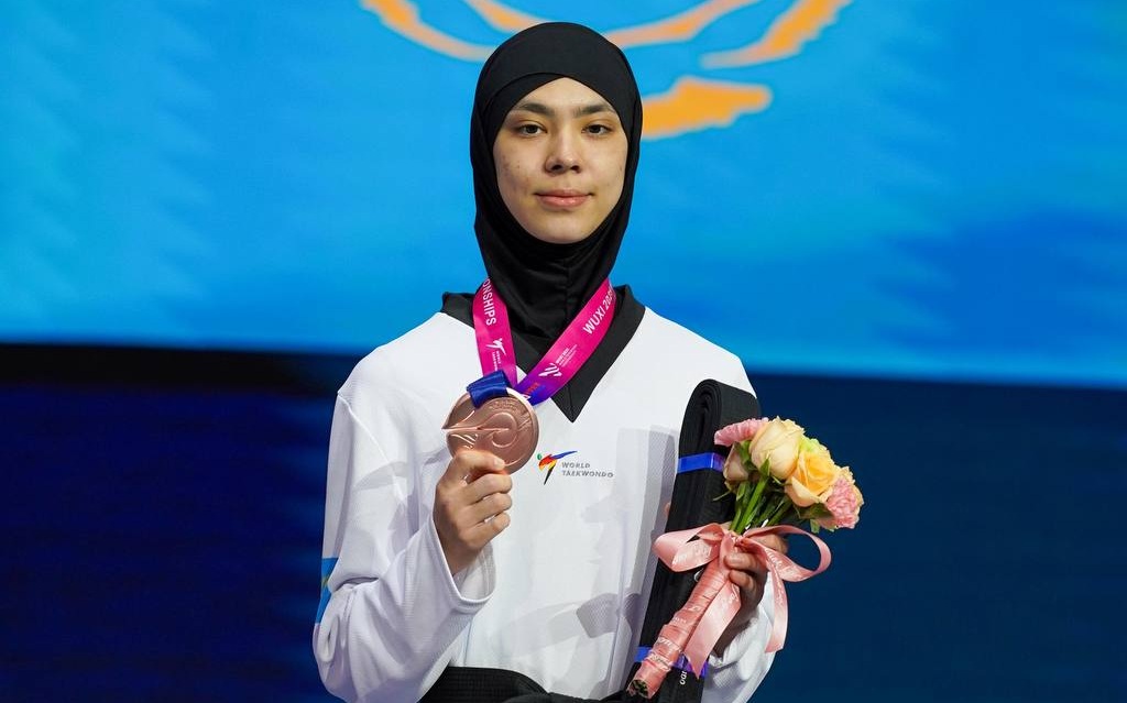 Тарихи медаль: Нодира Ахмедова таеквондодан Әлем чемпионатының қола жүлдегері