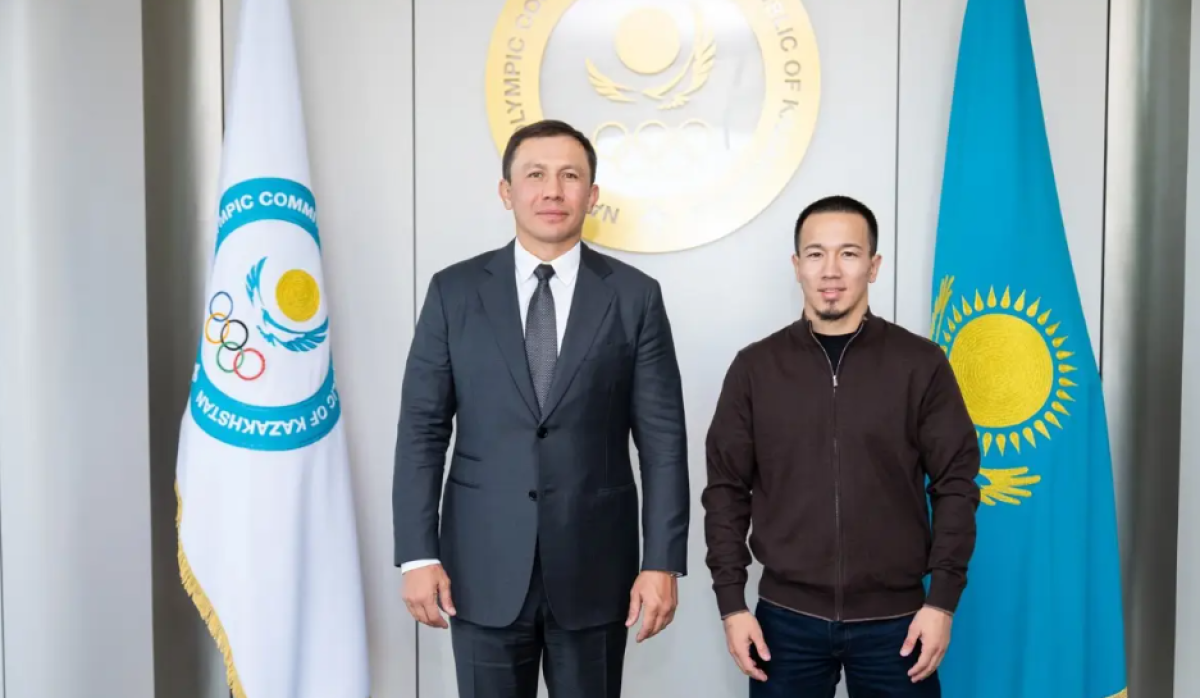 Геннадий Головкин грек-рим күресінен әлем чемпионымен кездесті