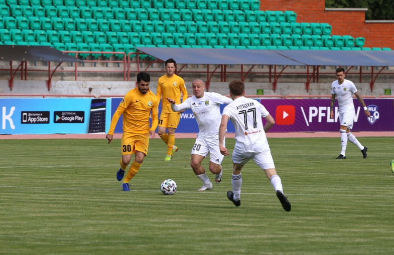 Qazaqstan birinshiligi: «Tobyl» syrt alańda «Kaspiiden» jeńildi