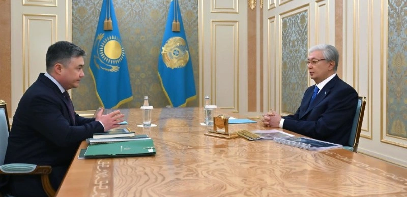 Президент Ұлттық банк төрағасы Тимур Сүлейменовті қабылдады