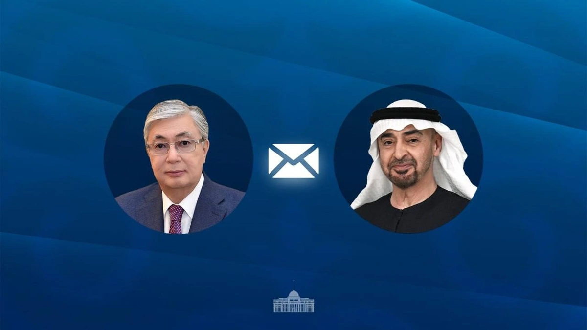 Қасым-Жомарт Тоқаев БАӘ Президенті шейх Мұхаммед бен Заид Әл Нахаянға хат жолдады