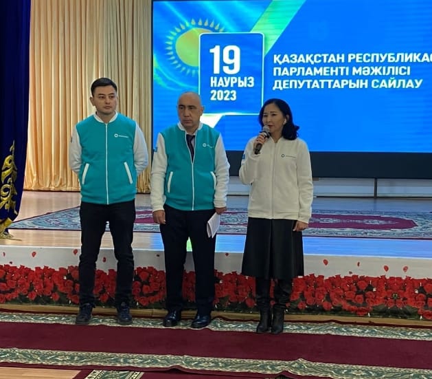 «AMANAT» partiiasy úmitkerleri Qyzylorda meditsinalyq kolledji ujymymen kezdesti
