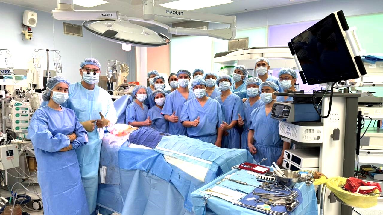 Qazaqstanda alǵash ret júrekke robottandyrylǵan operatsiia jasaldy