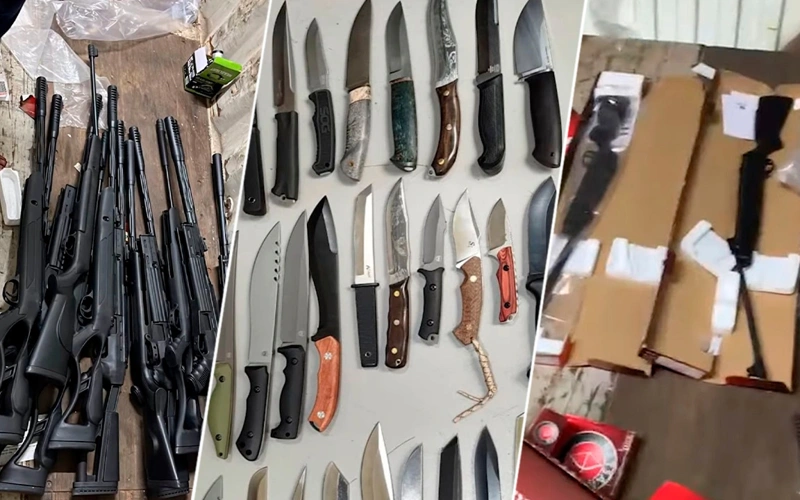 Алматыда әлеуметтік желі арқылы қару сатқан күдіктілер анықталды