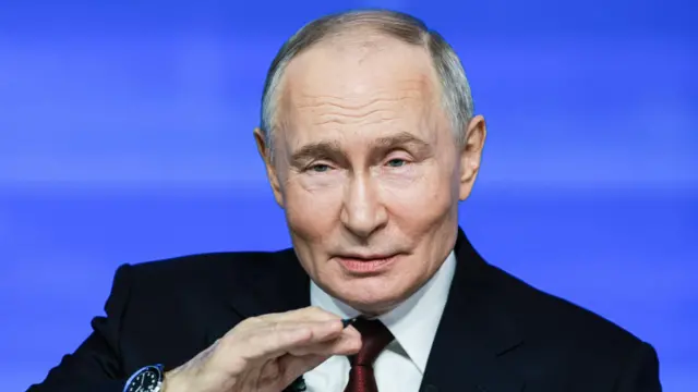 Путин соғыстағы адам өліміне өзін кінәлі сезінбейтінін айтты