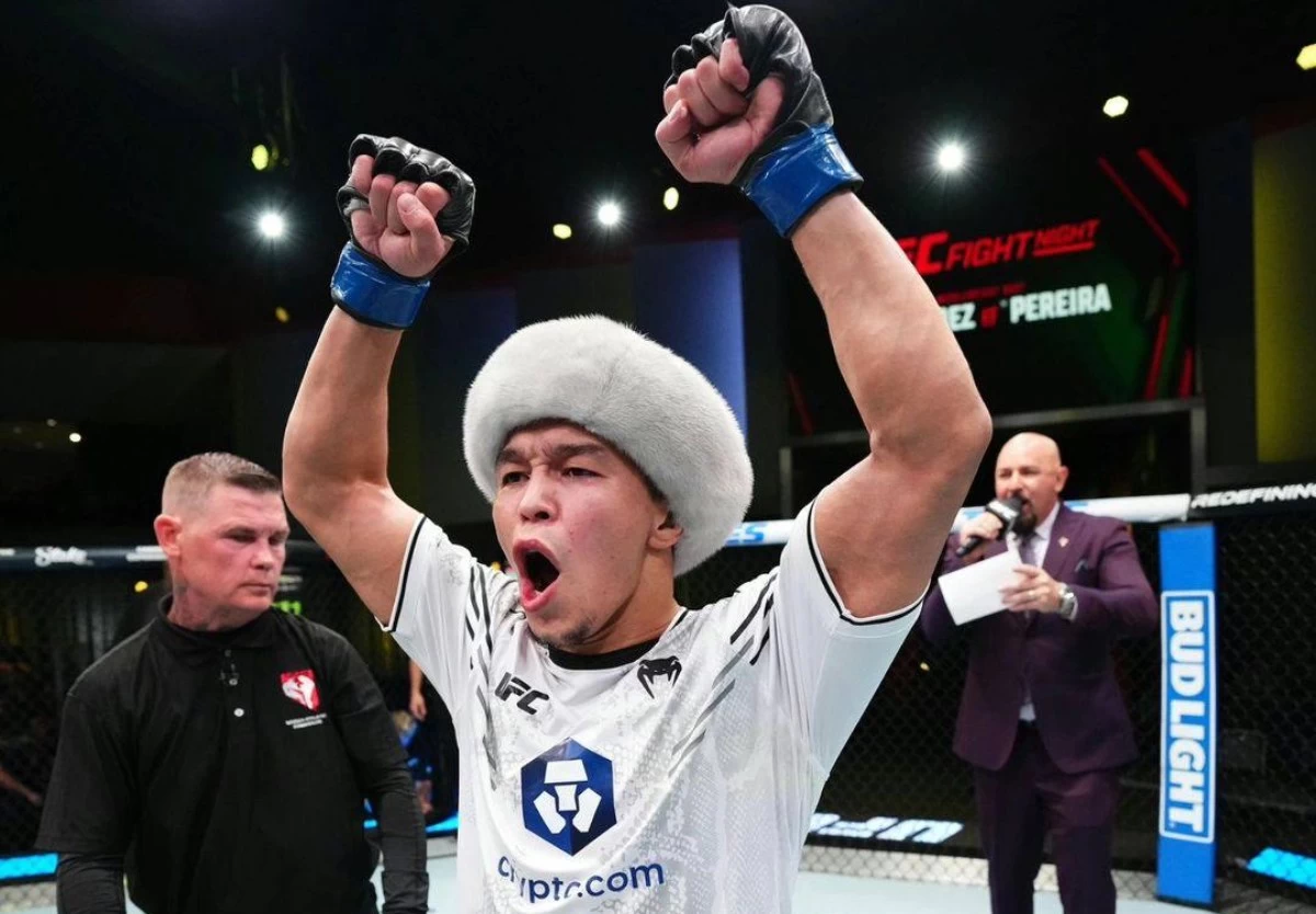 Асу Алмабаев UFC-де қатарынан төртінші жеңісіне қол жеткізді