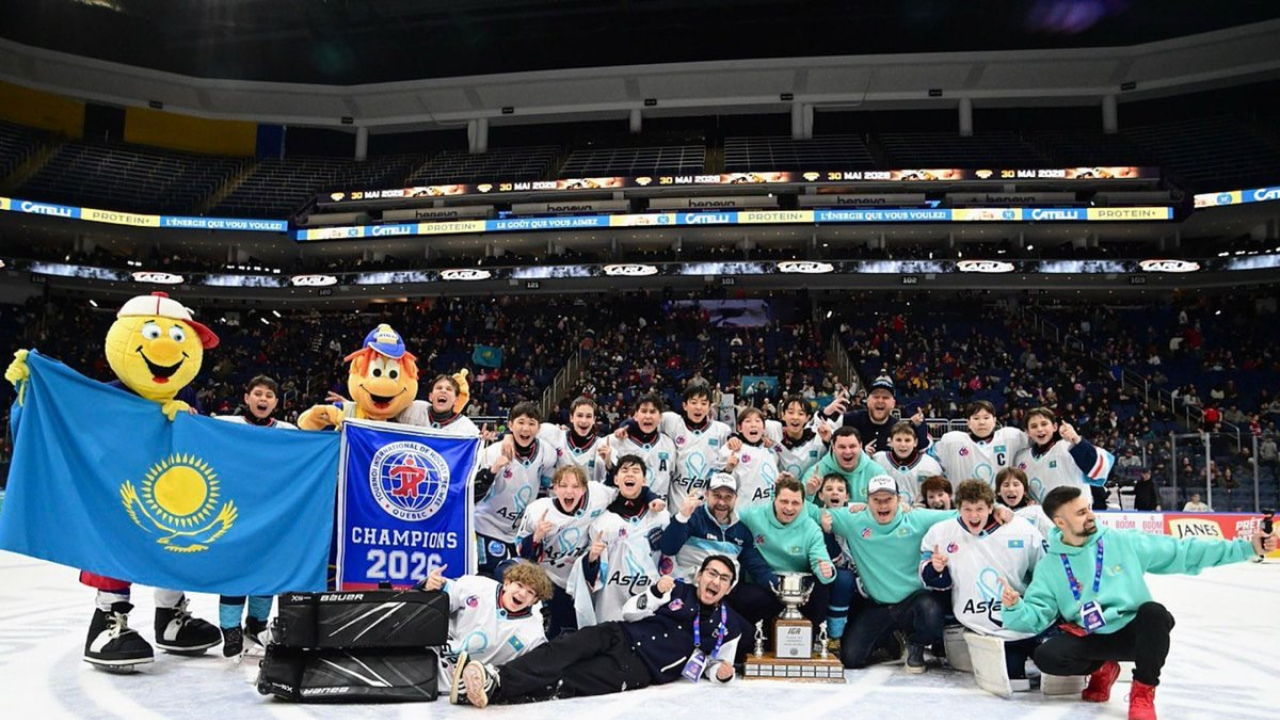 Тоқаев Astana Team жас хоккейшілерін тарихи жеңісімен құттықтады