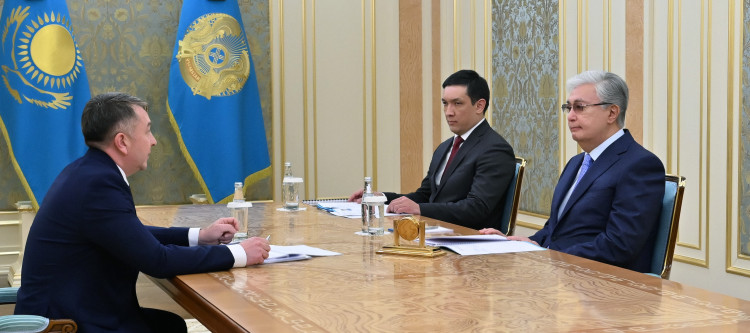 Тоқаев Әділет министрі Ерлан Сәрсембаевты қабылдады