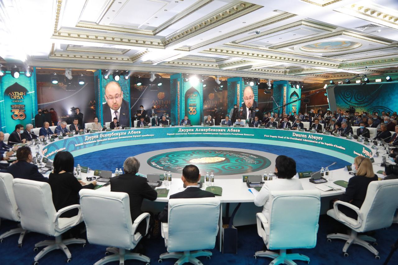 دەۋرەن اباەۆ: التىن وردا – قازاق ۇلتى مەن مەملەكەتتٸلٸگٸنٸڭ التىن بەسٸگٸ