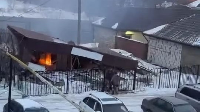 Хромтаудағы дәмханада газ жарылып, бес адам зардап шекті