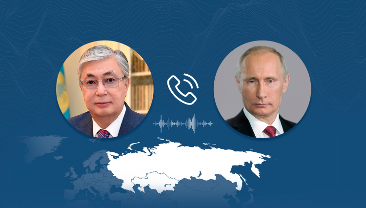 Қасым-Жомарт Тоқаев Владимир Путинмен телефон арқылы сөйлесті