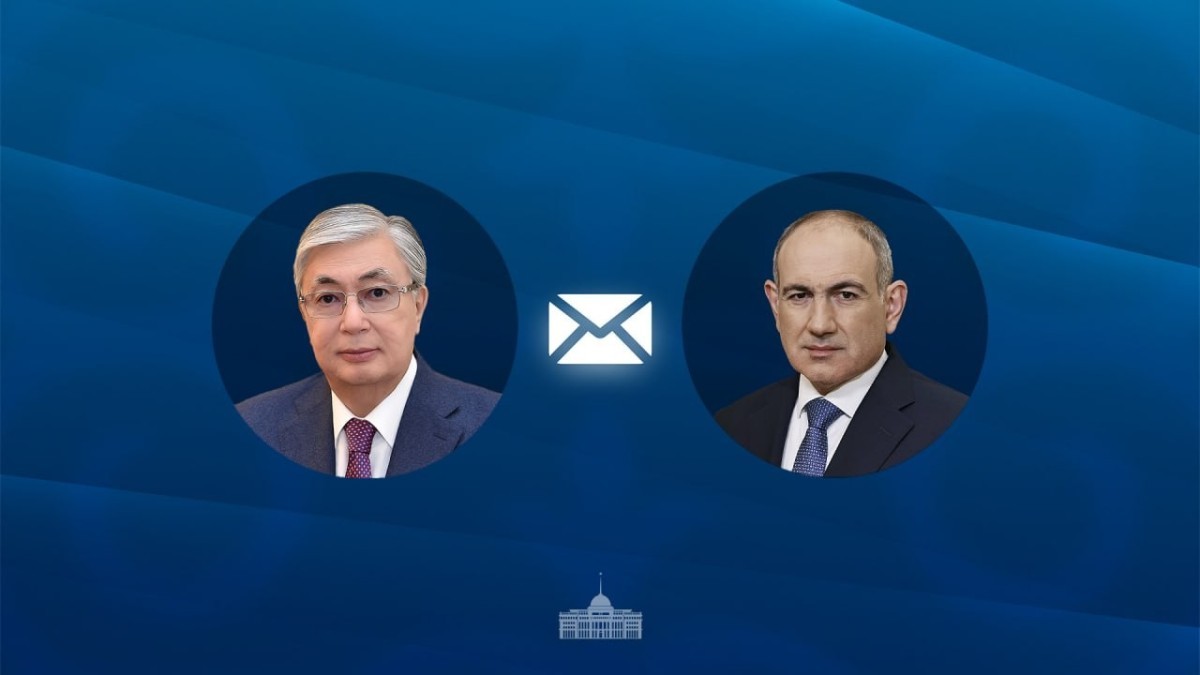 Тоқаев Пашинянды парламенттік сайлаудағы жеңісімен құттықтады