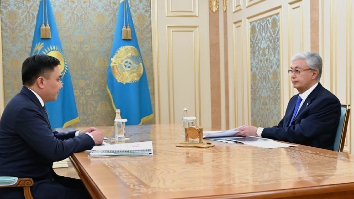 Шымкентте 35 мың орындық стадион салынып жатыр – қала әкімі Президентке есеп берді