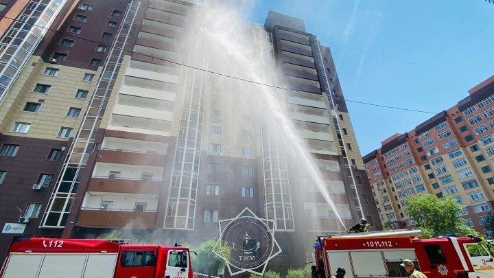Astanada 13 qabatty turǵyn úide órt shyqty