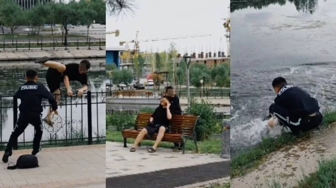 «Áskeri komissariat qyzmetkeri» bolyp kiingen bloger jaýapqa tartyldy