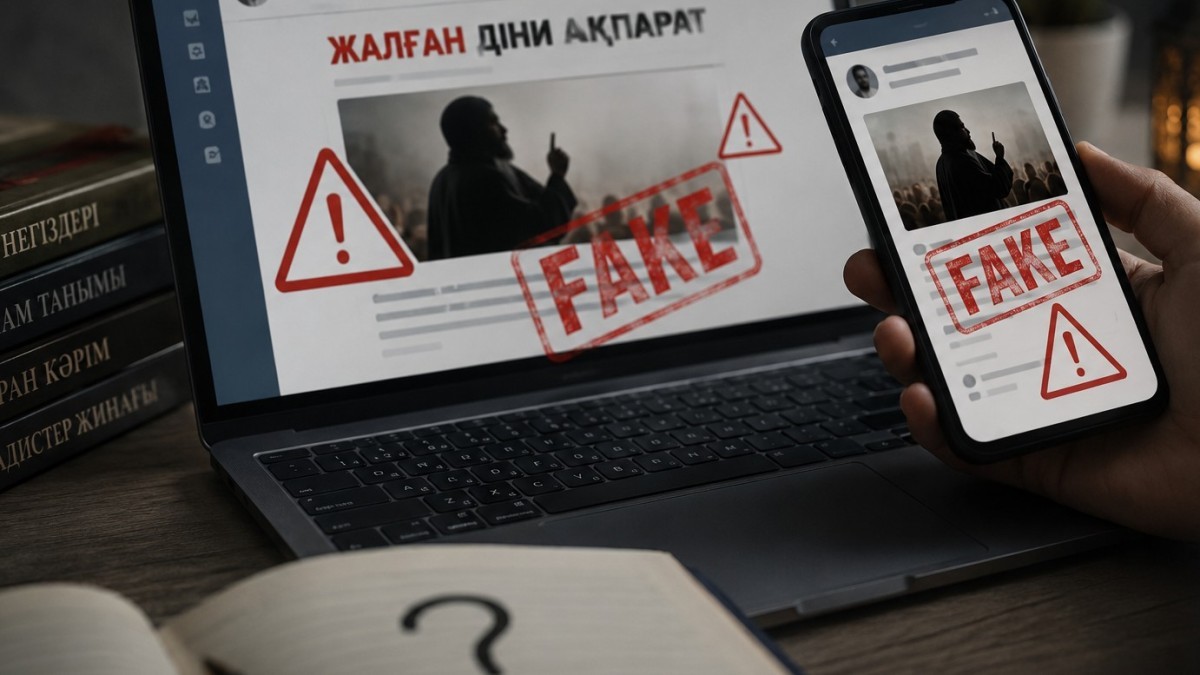 Internettegi jalǵan dini aqparat: senimge selkeý túsiretin qaýip