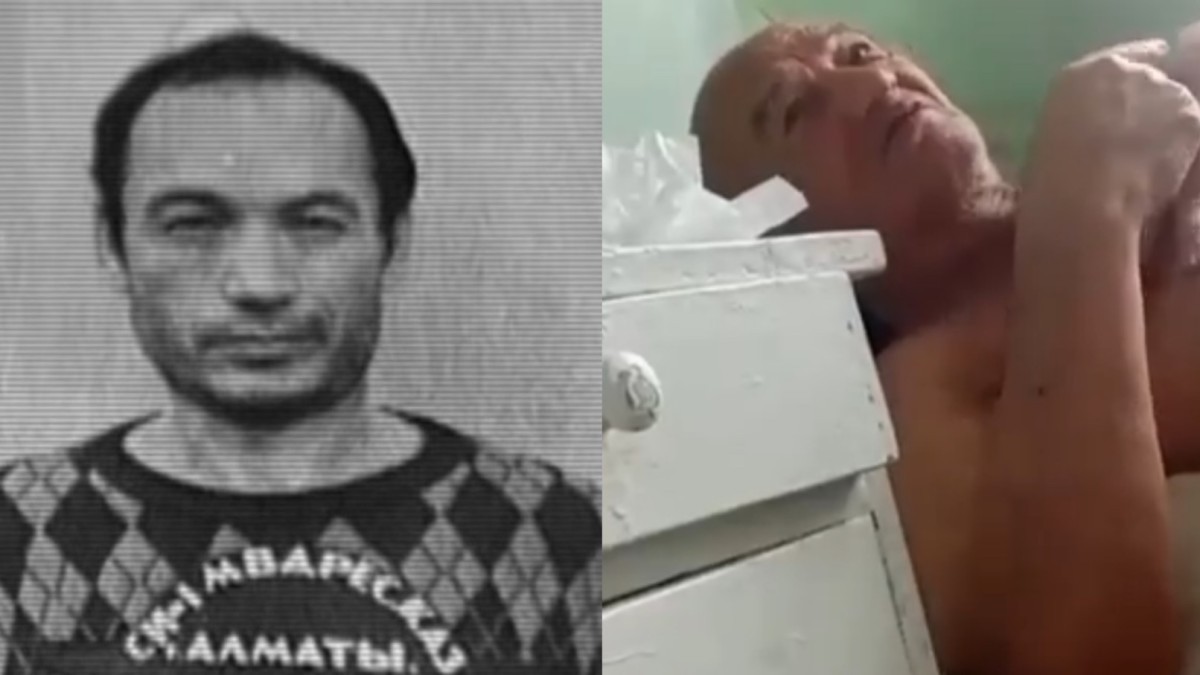 Маньяк-адамжегіш Николай Жұмағалиевтің құпия видеосы тарады (ВИДЕО)
