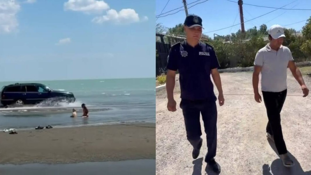 Балқаш көлінде қауіпті маневр жасаған жүргізуші 10 тәулікке қамалды