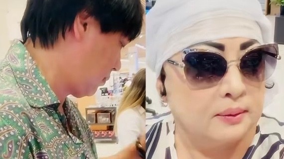 “Бәрін өзі төледі”: Әнші Бүркіт пен Мақпал Жүнісова дүкенде кездесіп қалды