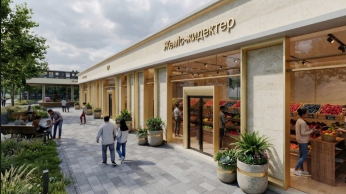 Алматыда жаңғыртылған коммуналдық базар ашылады
