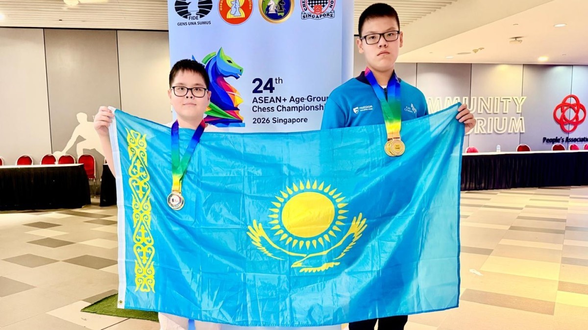 Ағайынды Жауынбай 24th ASEAN+ Age-group Chess Championships 2026-да төрт медаль жеңіп алды