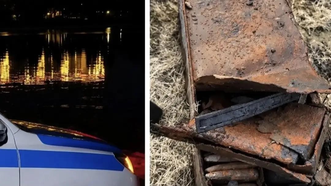 Қармаққа балық емес, оқ-дәрі ілінді: Алматыда көлден қарулы сөмке табылды