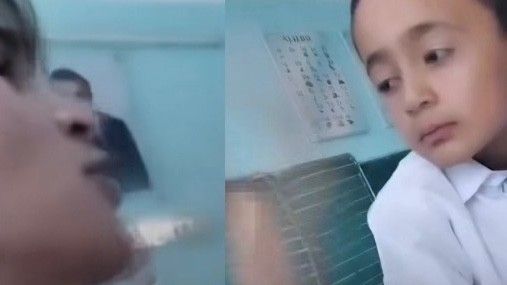 Мұғалім бірінші сынып оқушысын бірнеше рет ұрған