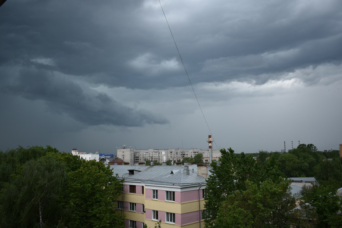 После грозовых дождей наступила холодная ясная погода. Гроза в Ярославской области. Когда в Ярославской области будет гроза.